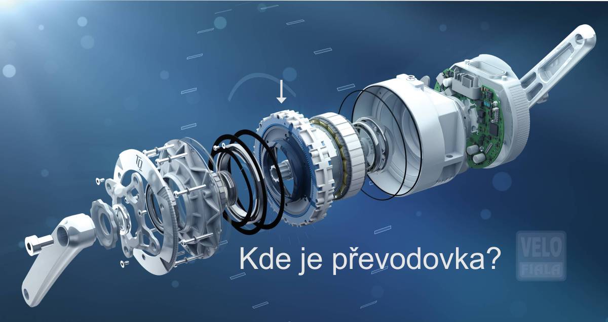 Flyon motor kde je převodovka