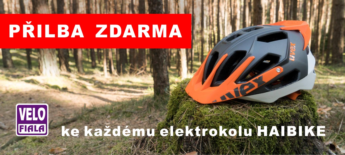 přilba zdarma k elektrokolu jako dárek