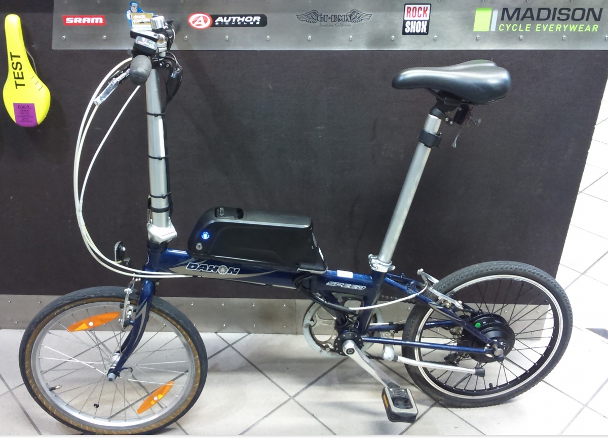 Skládačka Dahon s elektrosadou Apache power