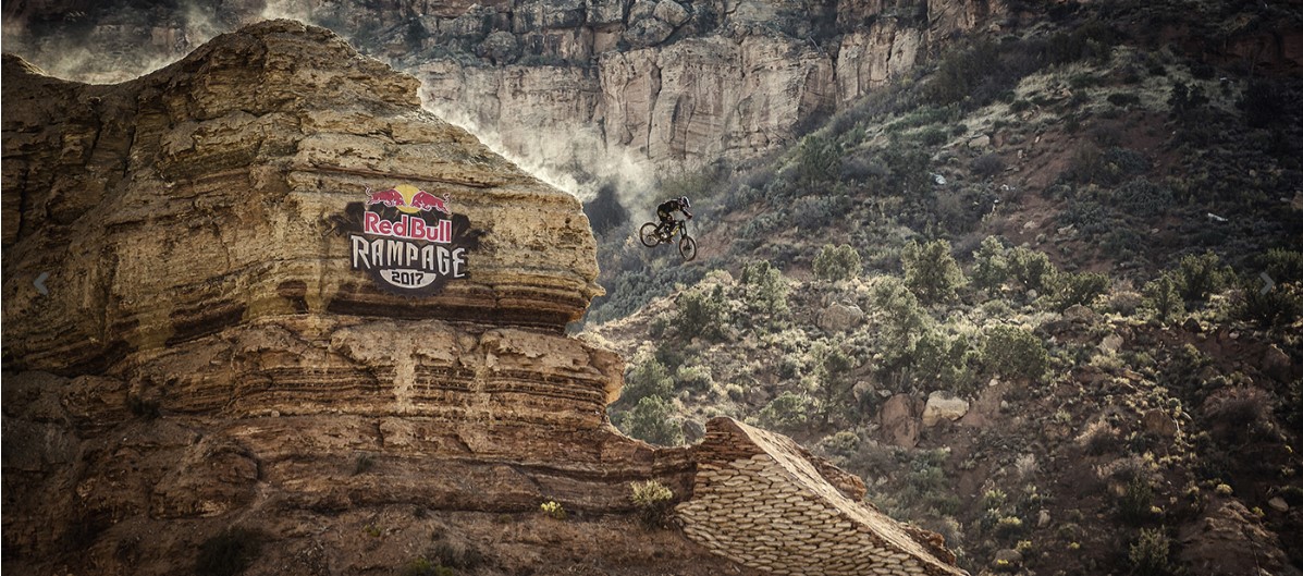 Tyler McCaul´s se na závodech Red Bull Rampage umísťuje na kole GT Fury na pátém místě.