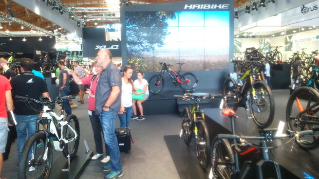 expozice Haibike na EUROBIKE