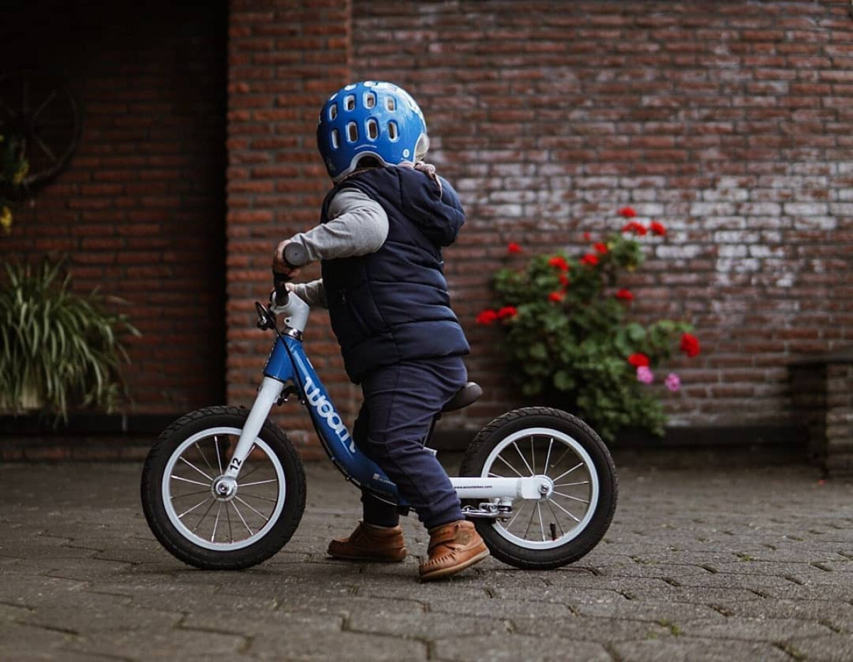 helma woom modrá pro děti od 2 let