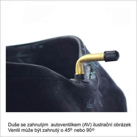 duše 200-50 autoventil zahnutý