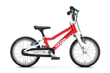 WOOM 2 GO 2025 RED červená 14"