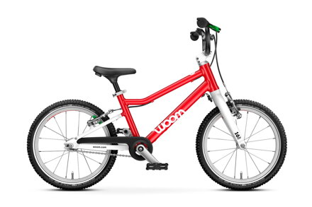 WOOM 3 automagic 2025 red červená 16" (2 rychlosti)