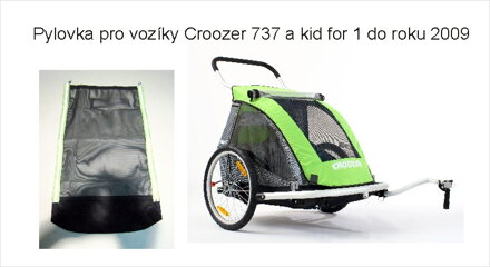 CROOZER - pyl.síť POLL-TEX CROOZER 737 do 2009  černá