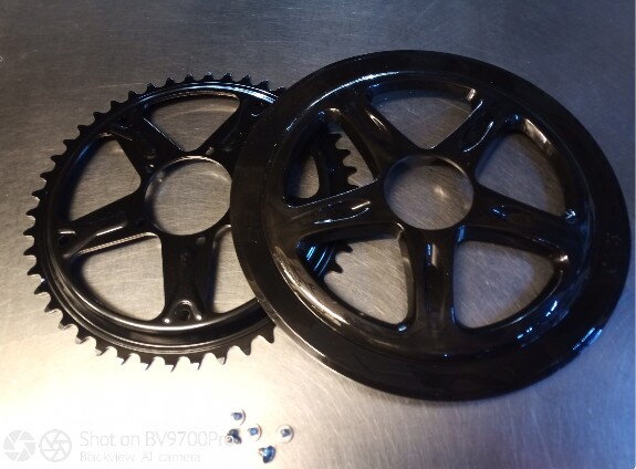 převodník 46z Bafang pro středový pohon 250/750W 1x7/11 +kryt