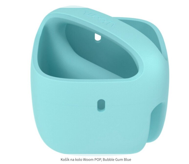 košík pro WOOM bubble gum blue (modrý)