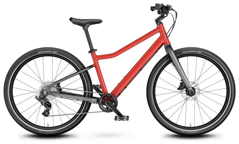 WOOM 5 EXPLORE 2025 red červená zelená 24" WOOM 5 EXPLORE 2025 red červená zelená 24"