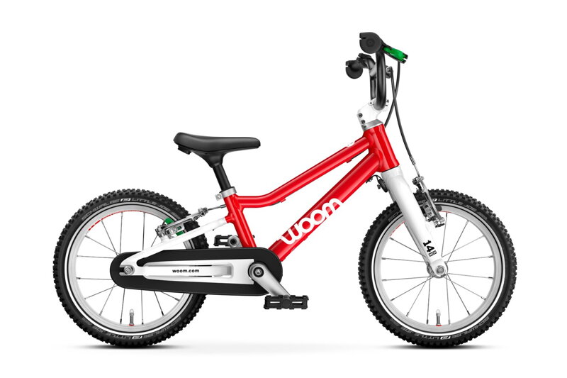 WOOM 2 GO 2025 RED červená 14"