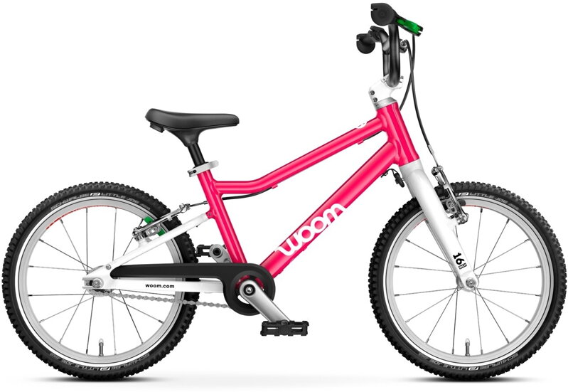 WOOM 3 automagic 2025 hot pink 16" (2 rychlosti) WOOM 3 automagic 2025 hot pink 16" (2 rychlosti)