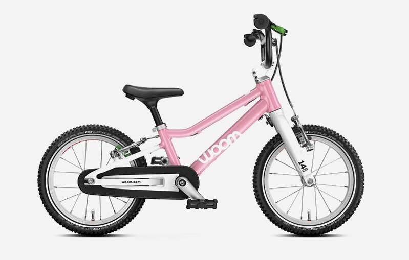 WOOM GO 3 automagic GO powder pink 16" (2 rychlosti)