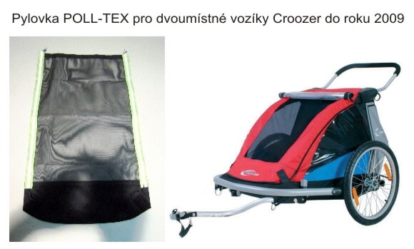 CROOZER - pyl.síť POLL-TEX CROOZER 535 do 2009  černá