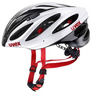 přilba UVEX BOSS RACE, WHITE-BLACK 52-56