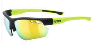 brýle UVEX SPORTSTYLE 115, BLACK MAT YELLOW (2616)