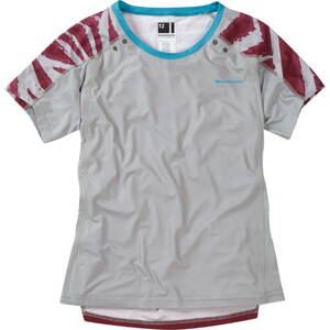 dres kr dámský Madison Flux Enduro silver grey/classy burgundy