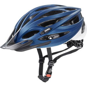 přilba UVEX OVERSIZE, BLUE-WHITE MAT 60-65cm