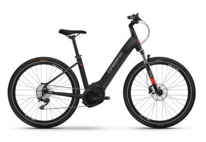 Haibike Trekking 6 Lowstep 2022 i630Wh matná černá