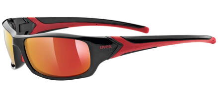 brýle UVEX SPORTSTYLE 211, BLACK RED/MIR RED