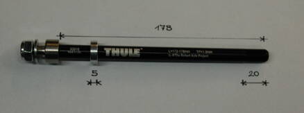 THULE AXLE adaptér Shimano E-Thru (M12x1,5) 172-178mm #20100734*
