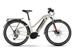 Haibike Trekking 4 i500Wh Trapez dámské 2022 krém.bílá