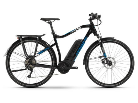 Haibike Sduro Trekking 3.0 pánské 2020 černá/bílá/modrá