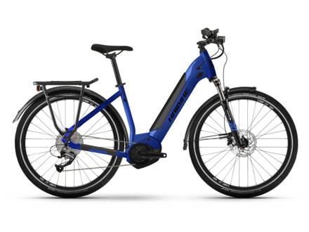 Haibike Trekking 4 dámské 2022 i500Wh Low 2022 modrá