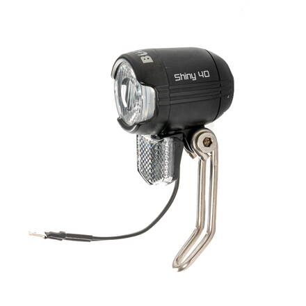 osvětlení přední k elektrokolu Shiny 40 LUX 6-48V