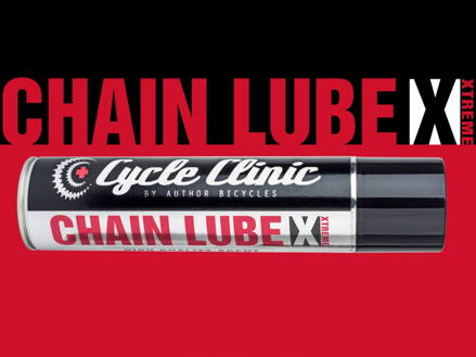 AUTHOR Mazivo Cycle Clinic Chain Lube EXTREME 300 ml (červená)