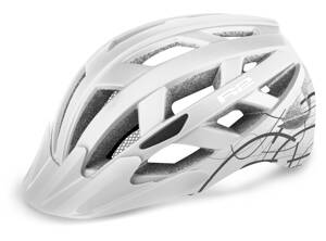 Přilba R2 LUMEN bílá, šedá  M: 55-59 cm