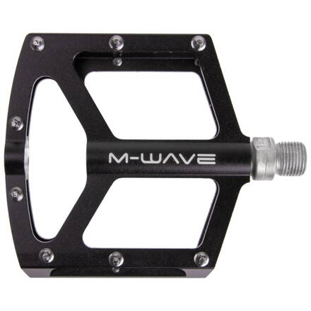pedály M-Wave FLAT standard závit 9/16  černé