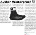 AUTHOR Návleky boty WinterProof (černá/bílá)