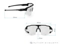 AUTHOR Brýle Zephyr Polarized 30.5 (šedá-matná)