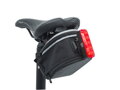 osvětlení zadní AUTHOR XYRIUS Brake USB 400 lm (černá/červené-sklo)