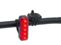 osvětlení zadní AUTHOR XYRIUS Brake USB 400 lm (černá/červené-sklo)