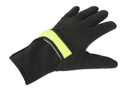 rukavice dl. AUTHOR Windster Shell X7 (černá/žlutá-neon)