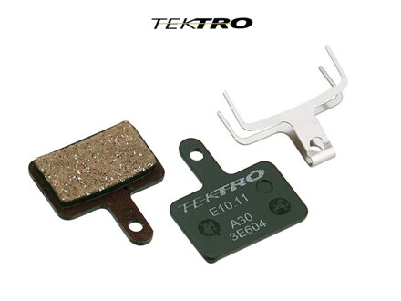 brzdy - disc destičky TEKTRO TK-E10.11 -AQUILA, AURIGA, DRACO (zelená)