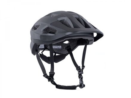 AUTHOR Přilba Vento InMold LED USB (šedá/černá)