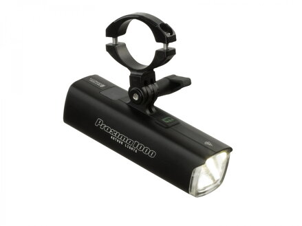 AUTHOR Světlo př. PROXIMA 1000 lm / GoPro 25- 32 clamp USB Alloy (černá)