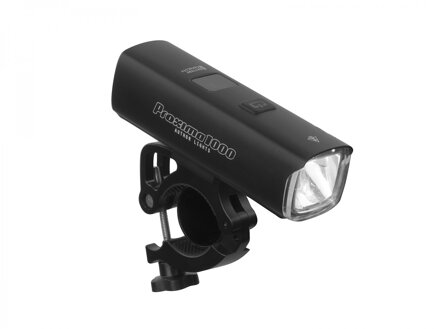 AUTHOR Světlo př. PROXIMA 1000 lm / HB 25-32 mm USB Alloy (černá)