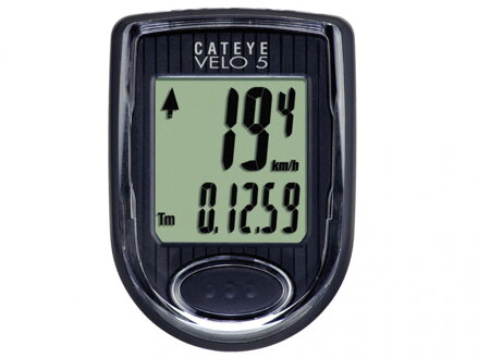cc cateye Velo 5 černá