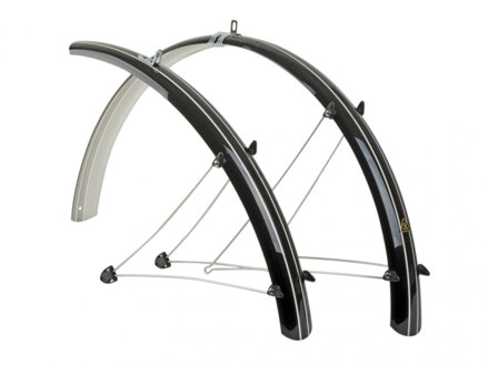 blatníky AUTHOR AXP-12 (černá)  průměr kola 28“, šířka 45mm