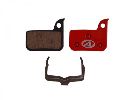 AUTHOR Brzdové destičky ABS-68 Sram RED 22 (červená)