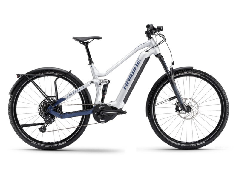 Haibike Adventr 9 2025 29" 720Wh MTB Fully světle stříbrná/modrá
