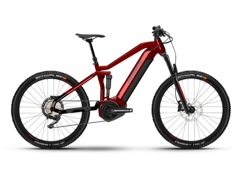Haibike AllTrail 5 2022 27,5" 630Wh červená/černá