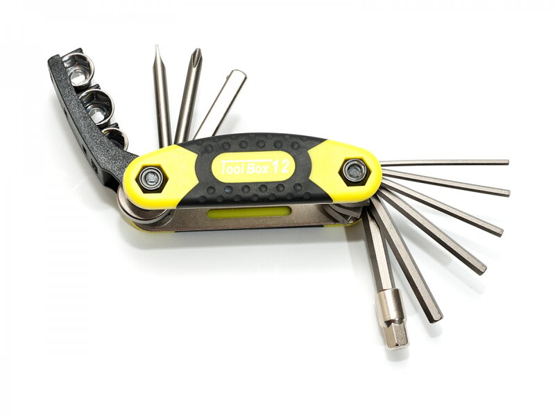 AUTHOR Nářadí AHT ToolBox 12  (žlutá-neonová/stříbrná)