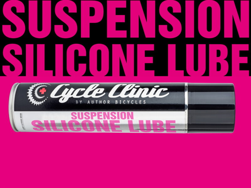 AUTHOR Mazivo Cycle Clinic Suspension Silicone Lube 400 ml (černá)