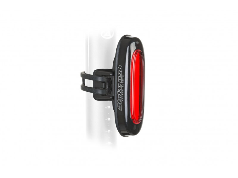 AUTHOR Světlo zad. A-Stake USB 40 lm (černá/čiré-sklo)