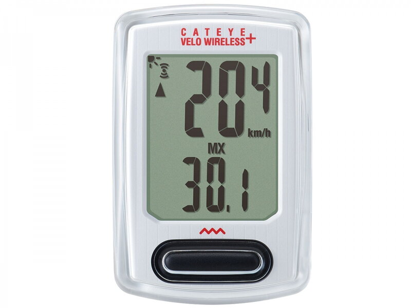CATEYE Cyklopočítač CAT Velo Wireless + (VT235W)  (bílá)