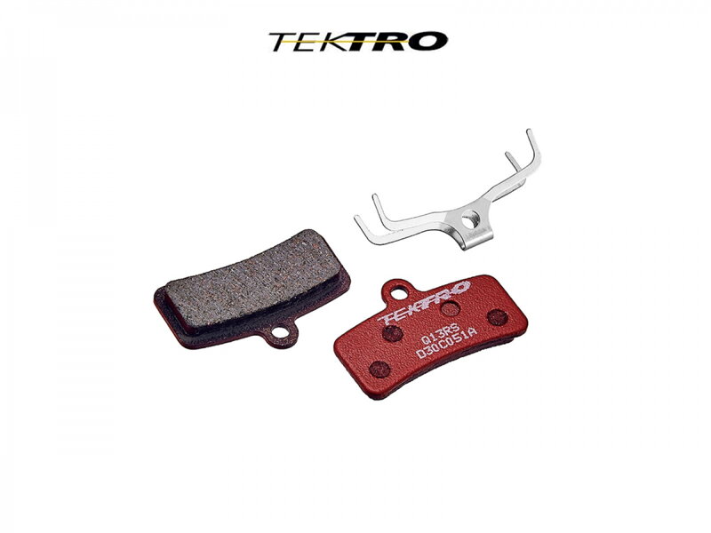 TEKTRO Brzdové destičky TK-Q13RS (2ks) (červená)